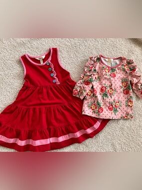 Matilda Jane Dress with layering top